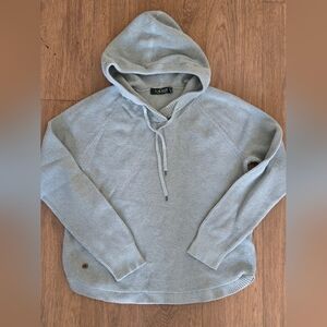 Ralph Lauren Soft Blue Hooded Sweater